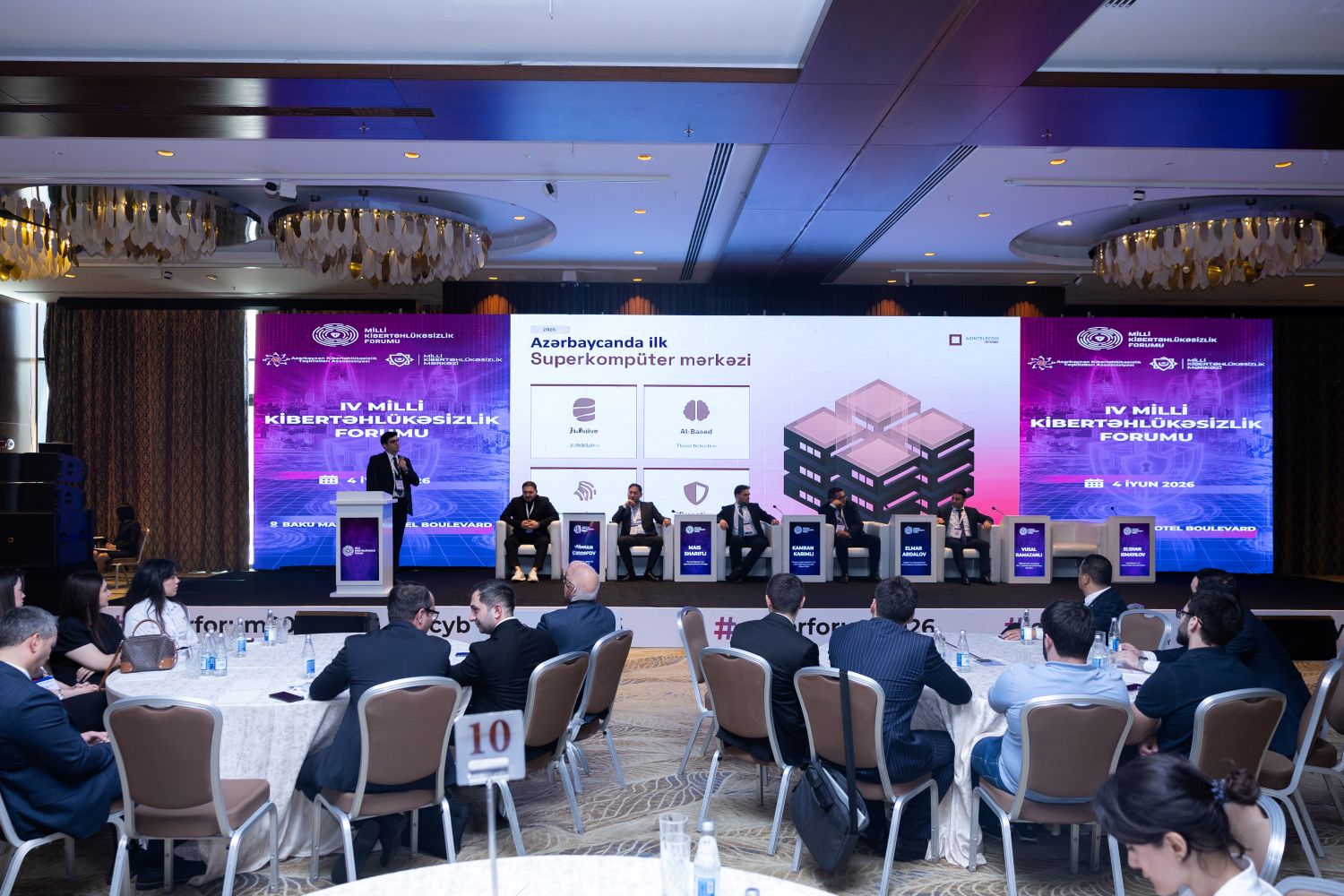 AzInTelecom در چهارمین مجمع ملی امنیت سایبری شرکت کرد (عکس)