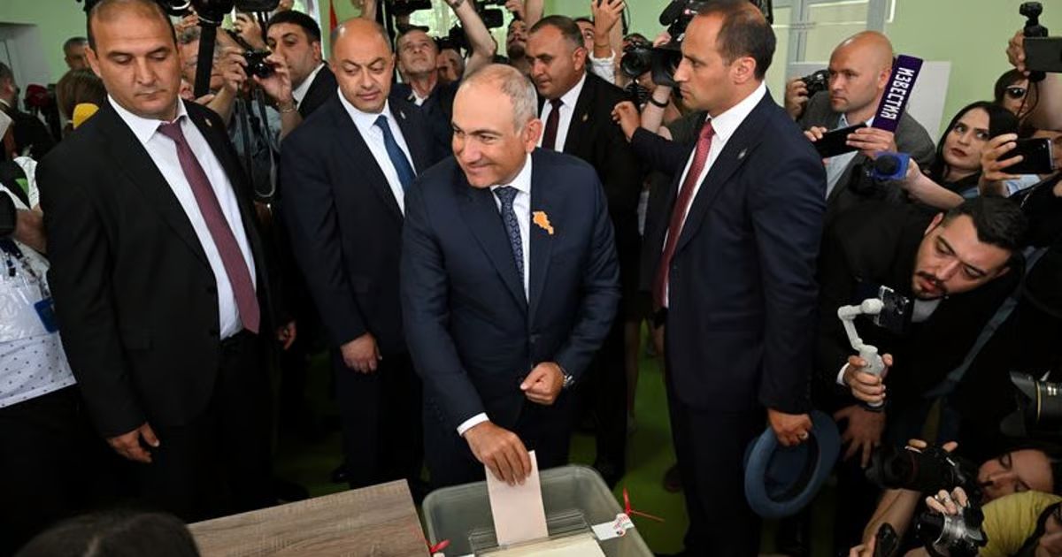 حزب حاکم ارمنستان ۴۹.۸۱ درصد در انتخابات پارلمانی پیروز شد