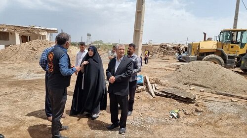 پیشرفت ۶۰درصدی بازسازی واحدهای آسیبدیده روستای تتنک