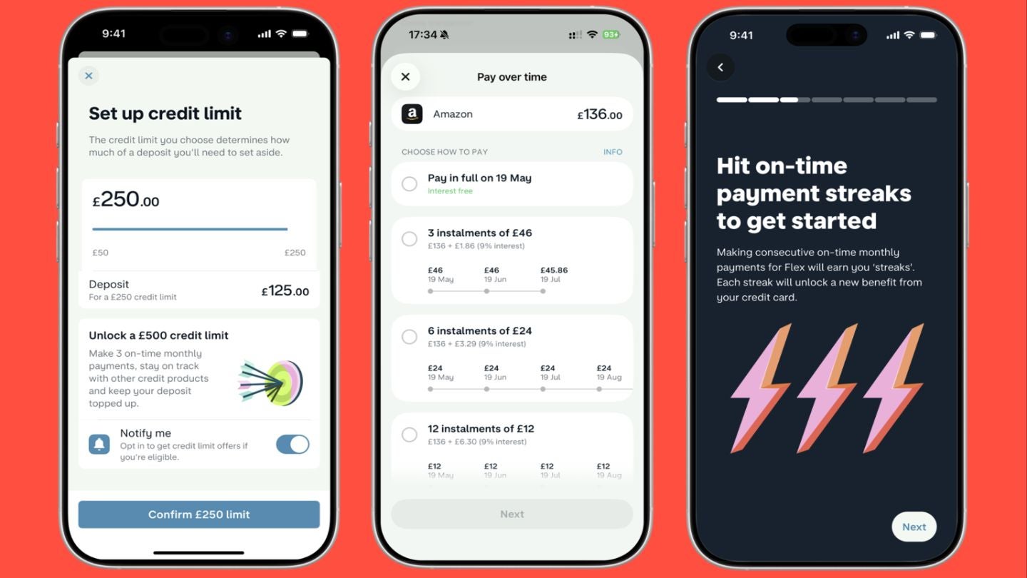 کارت آزمایشی Monzo و Fair4All Finance Flex Build برای وام گیرندگان مستثنی شده