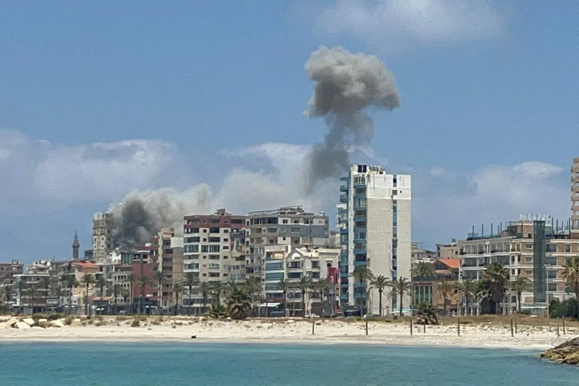 اسرائیل پس از هشدار حملات مرگباری را به تایر لبنان انجام داد