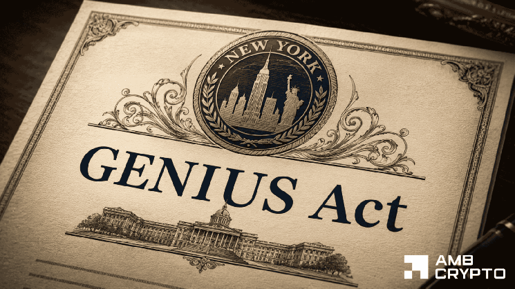 نیویورک خود را به عنوان تنظیم کننده طرح اولیه برای استیبل کوین های دوران GENIUS قرار می دهد