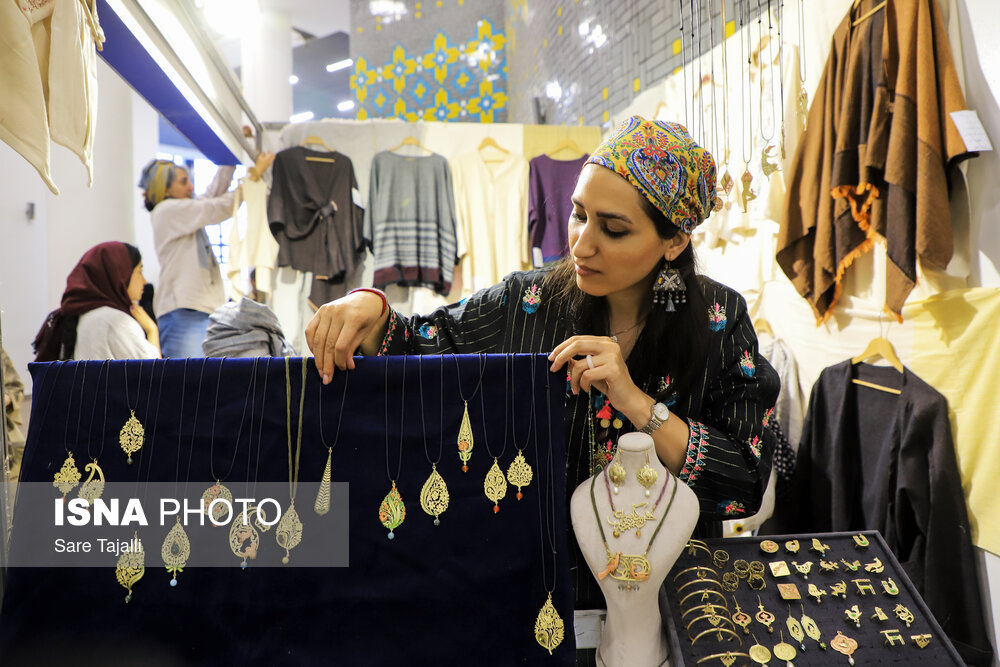 افتتاح نمایشگاه صنایع دستی خلاق تُرنگ - کرمان