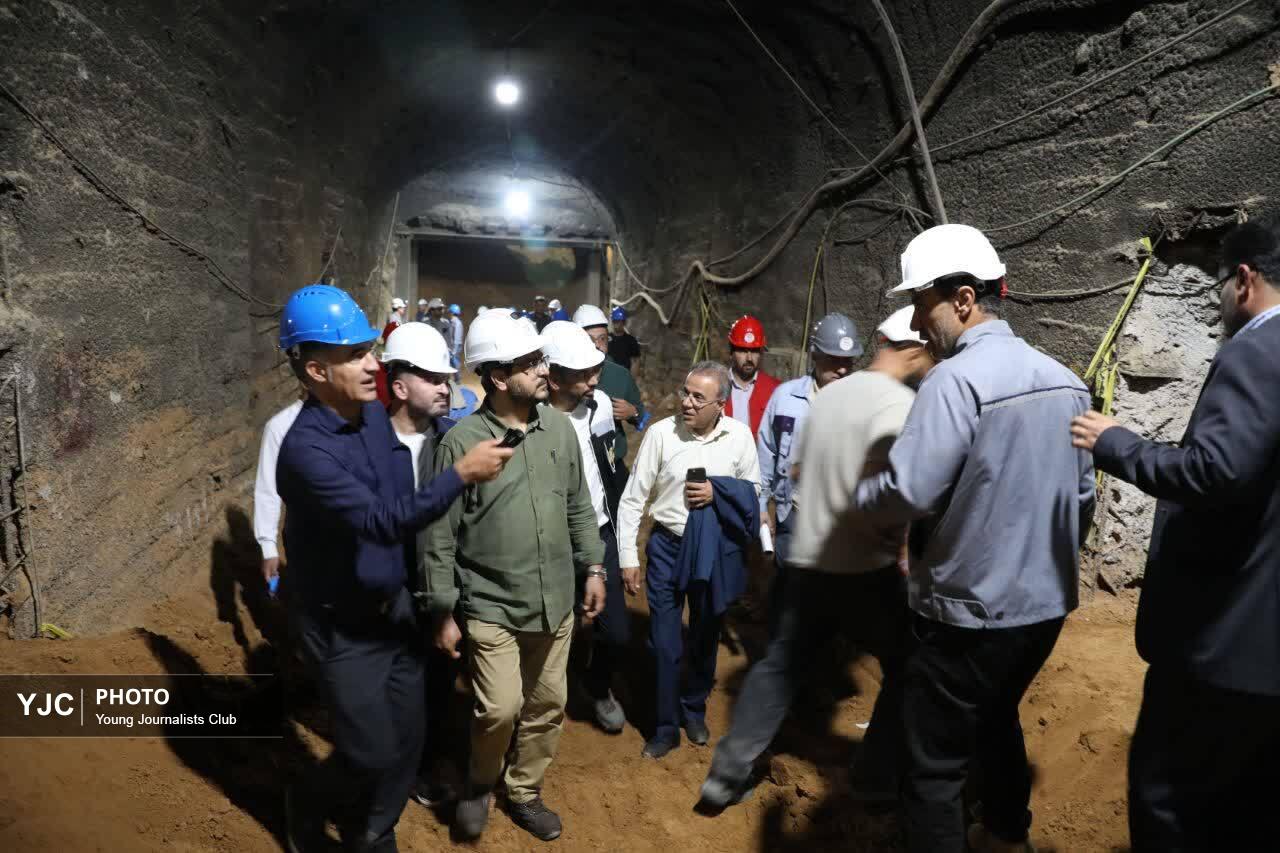 پایان حفاری فاز دوم خط ۲ مترو شیراز/انتقال دستگاه TBM به خط ۴ آغاز شد