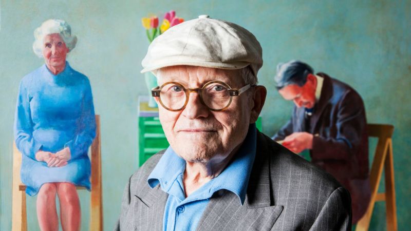دیوید هاکنی هنرمند سرشناس بریتانیایی در 88 سالگی درگذشت