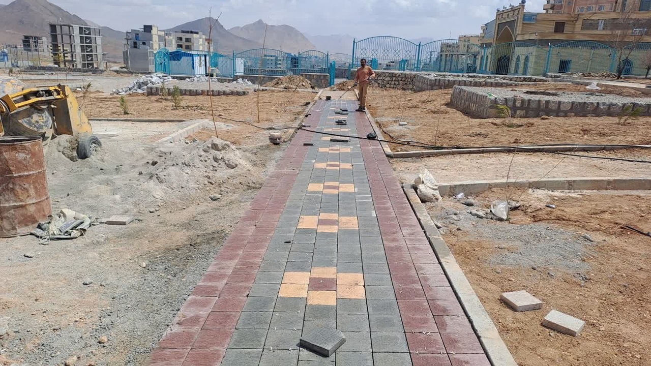 احداث ۴ پارک جدید در شهرک منظریه + فیلم