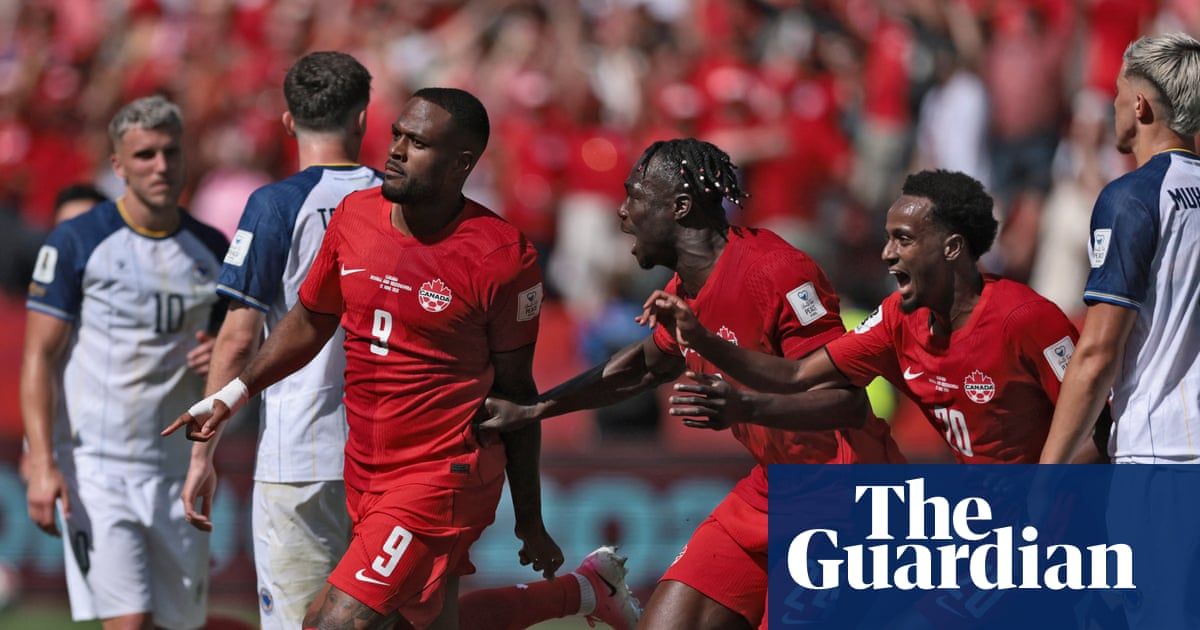 Supersub Cyle Larin یک امتیاز برای کانادا در برابر بوسنی و هرزگوین نجات داد
