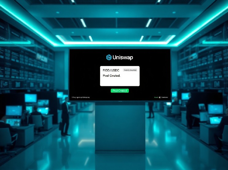 Fidelity استخر استیبل کوین FIDD را در Uniswap، سیگنال دهی به فشار DeFi سازمانی مستقر می کند