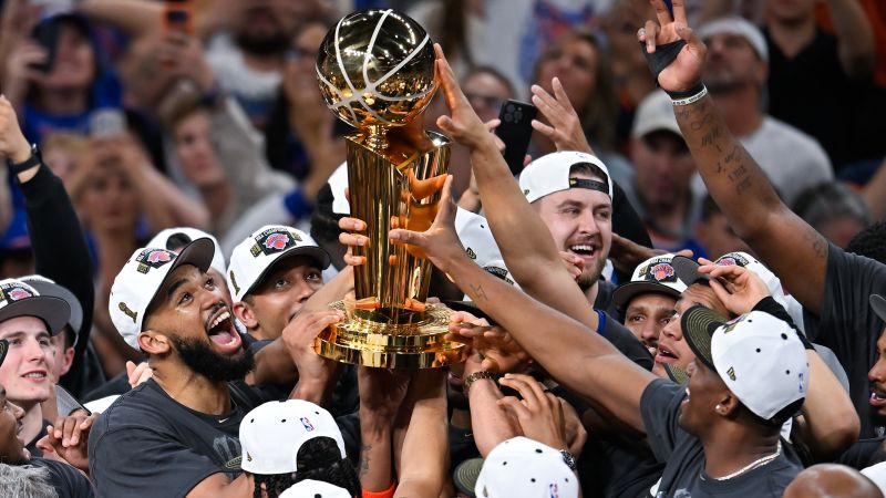 در تصاویر: نیکس برنده فینال NBA شد تا به خشکسالی قهرمانی 53 ساله پایان دهد