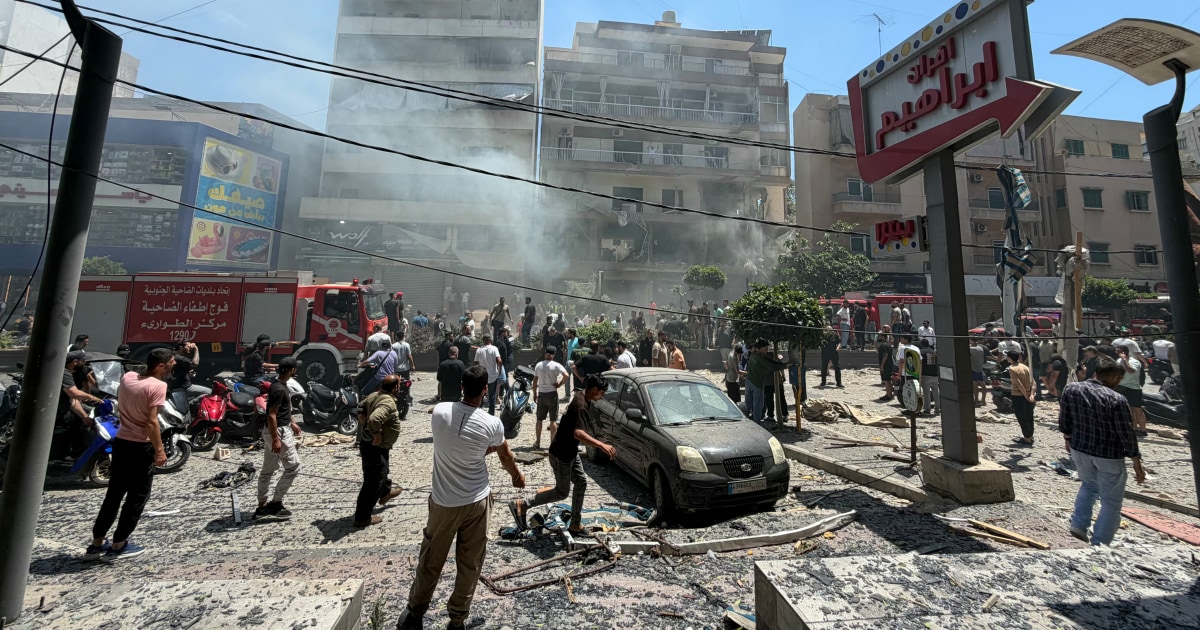 حملات اسرائیل به حومه جنوبی بیروت ادامه دارد و 2 نفر کشته شدند