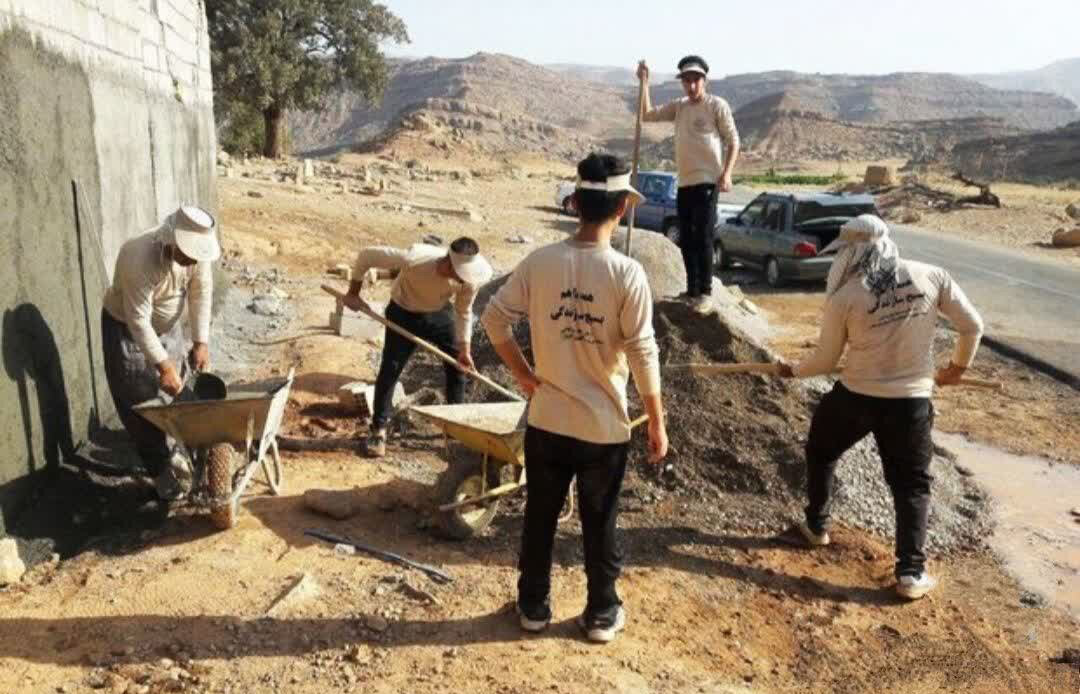 لامرد فارس روی ریل محرومیت‌زدایی؛ جهادگران آستین همت بالا زدند