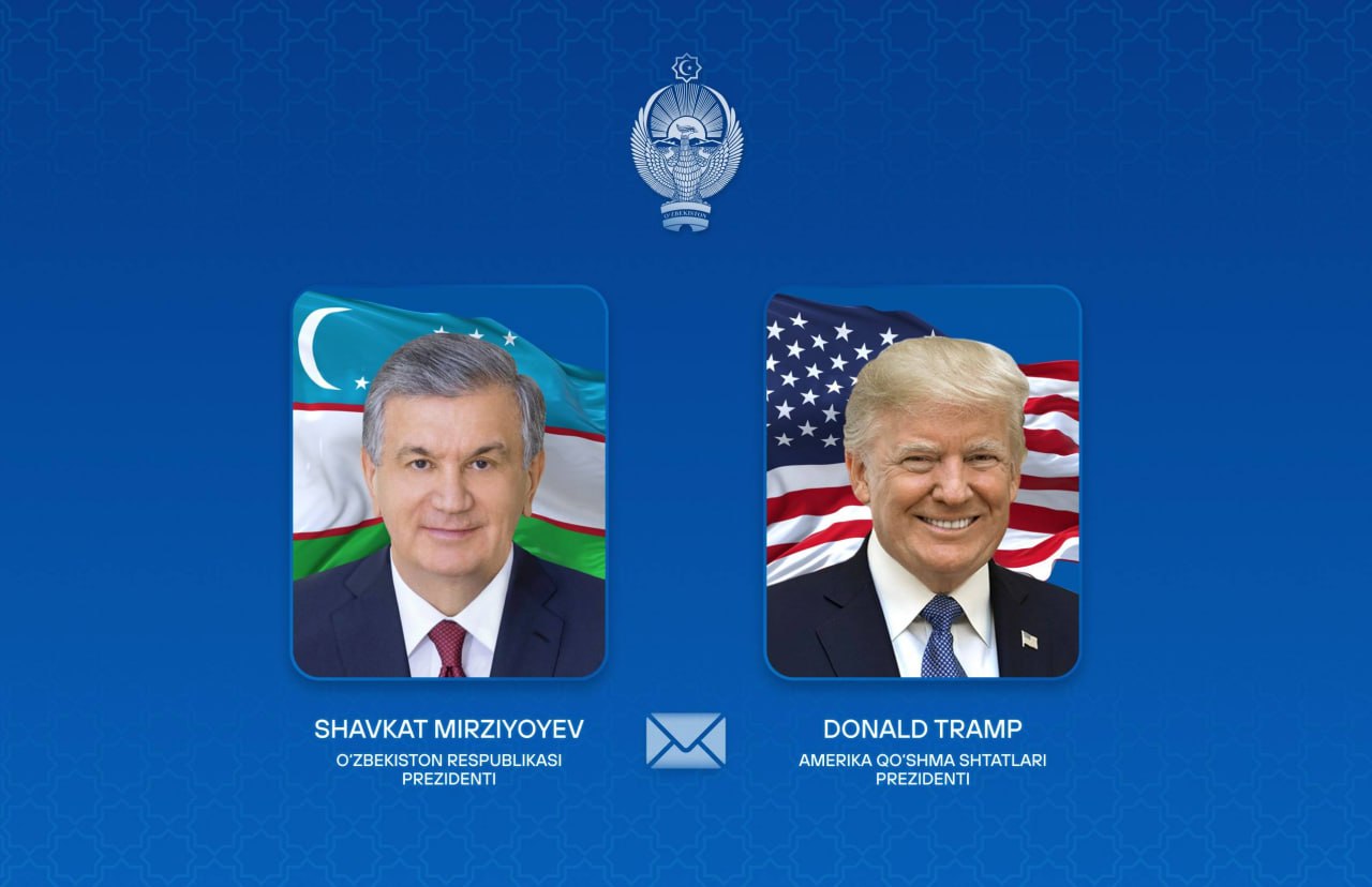 رئیس جمهور میرضیایف از دونالد ترامپ دعوت کرد تا برای اولین بار به ازبکستان سفر کند