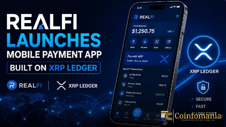 RealFi برنامه پرداخت موبایلی ساخته شده بر روی XRP Ledger را راه اندازی کرد
