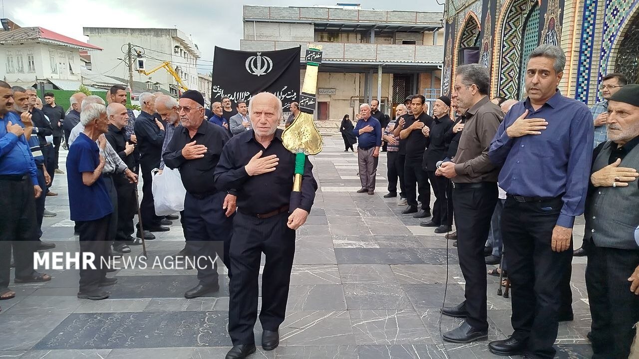 علم‌بندی آستانه اشرفیه؛ بیعتی دوباره با عاشورا در جوار سلطان
