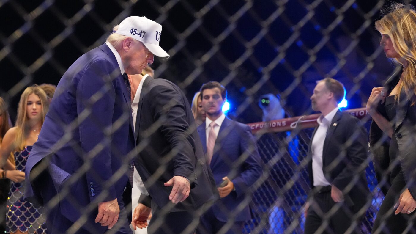دانا وایت، رئیس UFC، به شب مبارزه دیگری در کاخ سفید می گوید «دیگر هرگز».