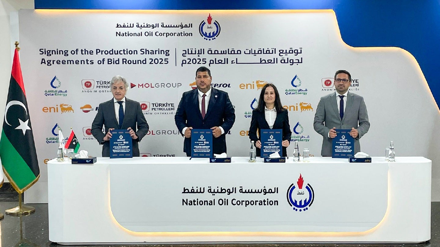 MOL Group، Repsol و TPAO برای اکتشاف دریایی لیبی توافقنامه امضا کردند