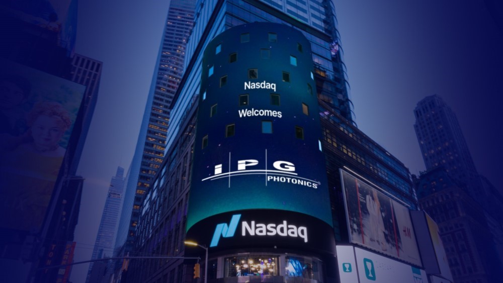 LIVE: IPG Photonics Corporation زنگ افتتاحیه را به صدا در می آورد