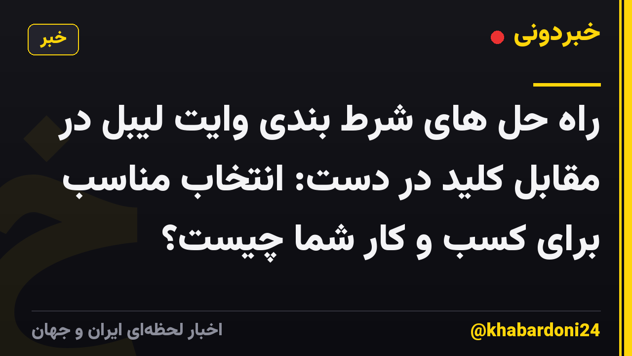 راه حل های شرط بندی وایت لیبل در مقابل کلید در دست: انتخاب مناسب برای کسب و کار شما چیست؟