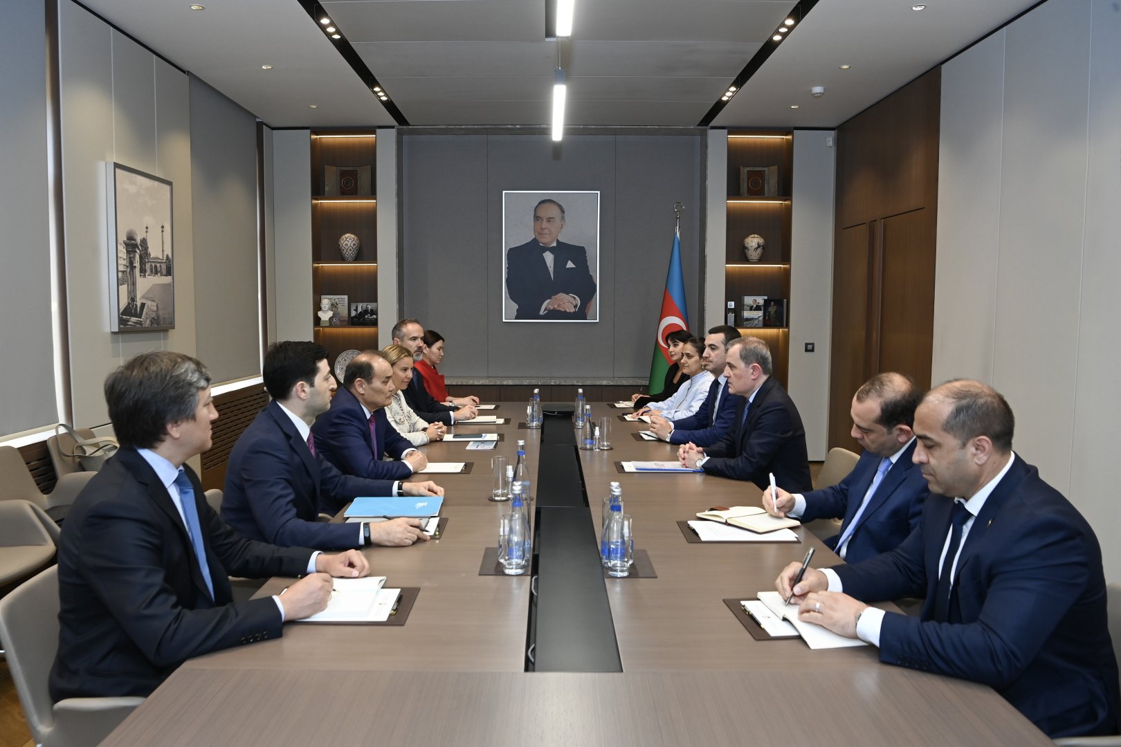 آذربایجان و صندوق سرمایه گذاری ترک در مورد چشم انداز سرمایه گذاری مشترک گفتگو کردند (عکس)