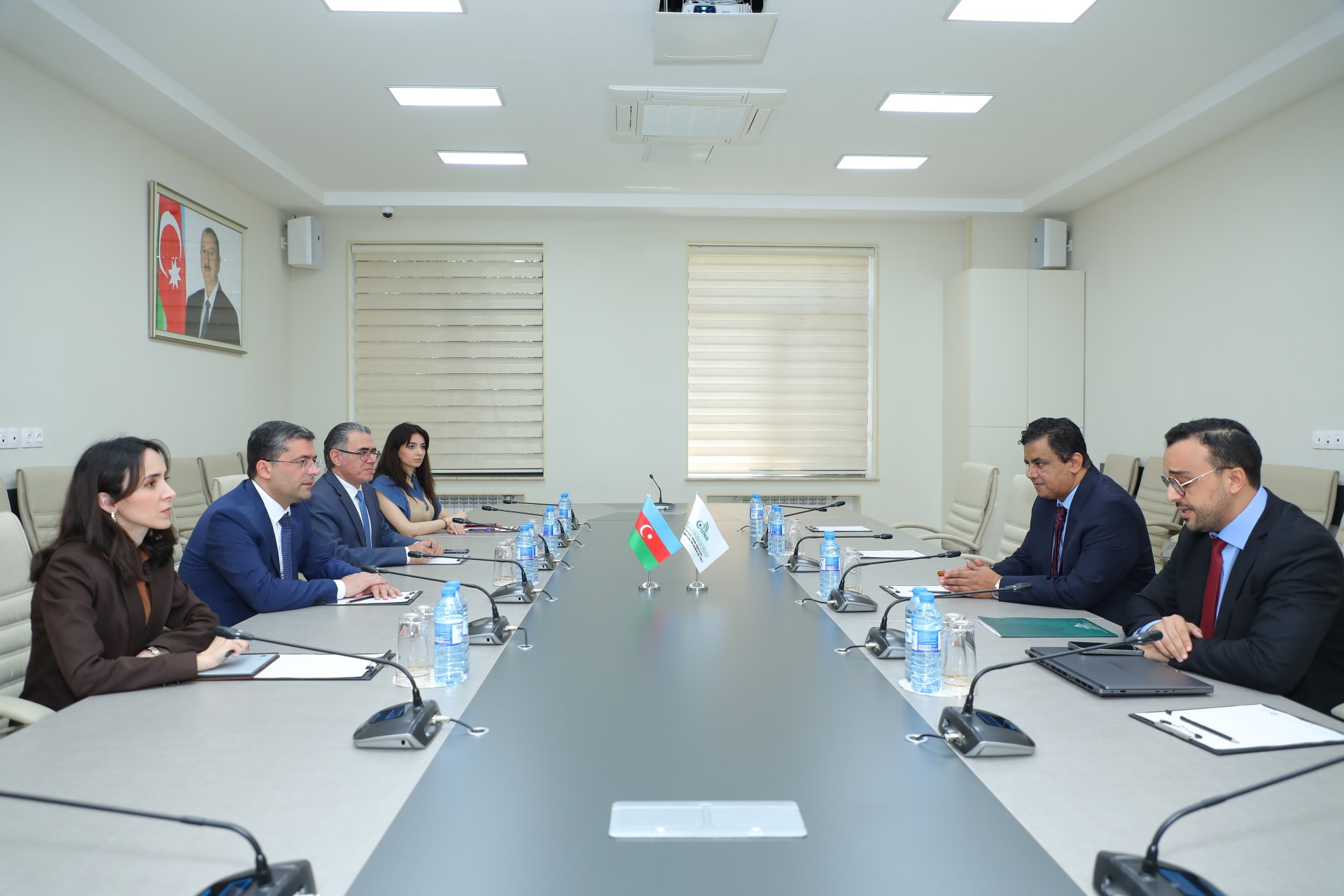گفتگوی رسانه های آذربایجان و اتحادیه خبرگزاری های OIC در مورد همکاری (عکس)
