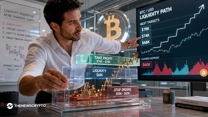 آیا بیت کوین (BTC) می تواند از 68 هزار دلار دفاع کند؟ منطقه نقدینگی که چشم انداز کوتاه مدت را شکل می دهد