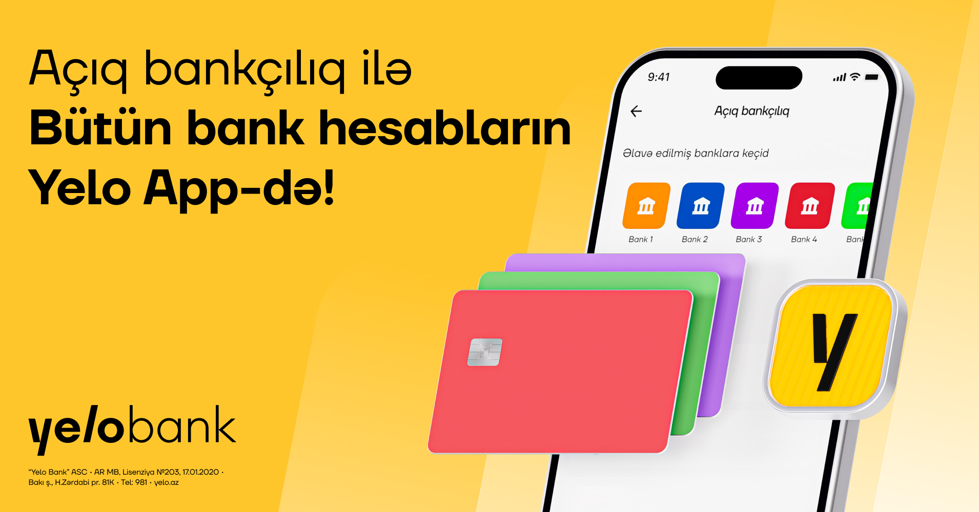 Yelo Bank همه حساب های شما را در یک برنامه واحد با Open Banking ترکیب می کند