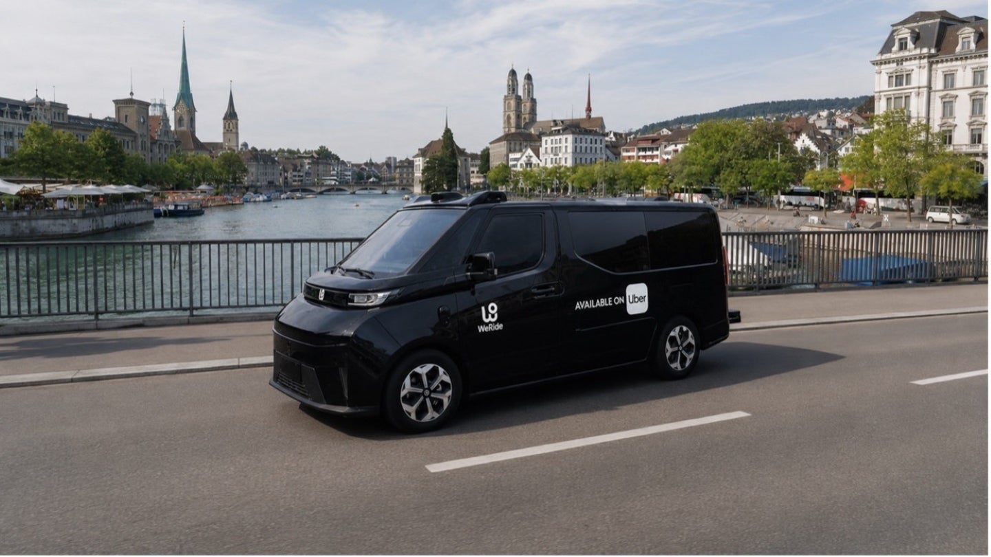 WeRide، طرح Uber اولین روباتاکسی سوئیسی در زوریخ بزرگ