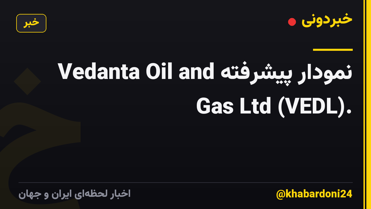 نمودار پیشرفته Vedanta Oil and Gas Ltd (VEDL).