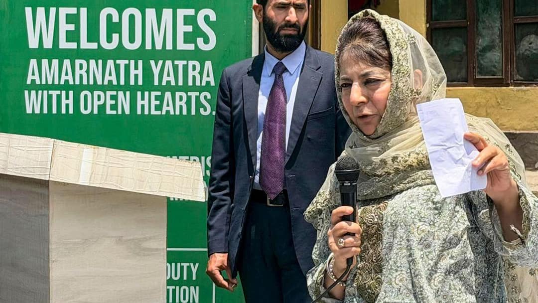 Amarnath Yatra می تواند شکاف ها را بهبود بخشد و اعتماد ایجاد کند: محبوبه مفتی
