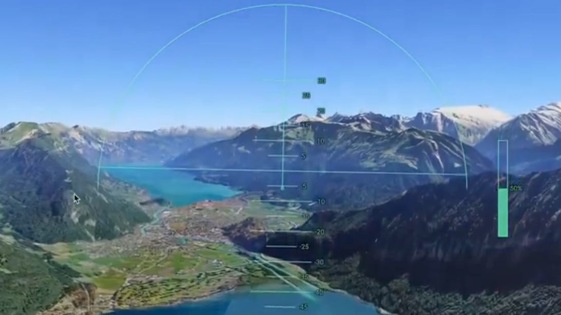 شبیه‌ساز پرواز مخفی Google Earth اکنون برای همه در وب رایگان است