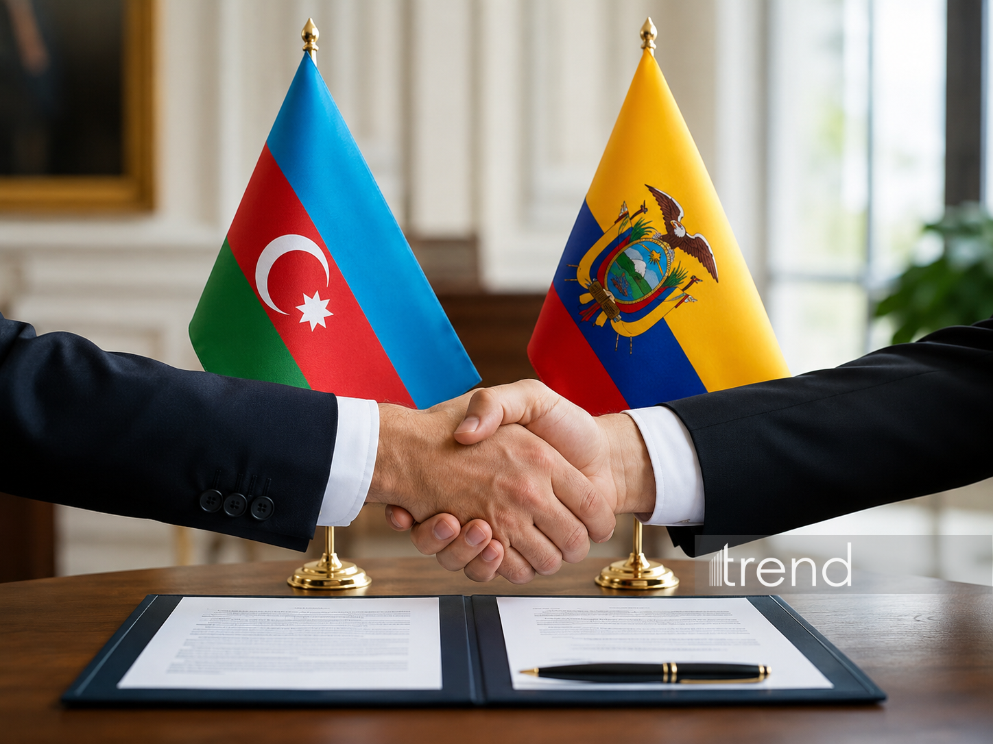 آذربایجان دارندگان گذرنامه دیپلماتیک را از شرایط روادید با اکوادور معاف می کند