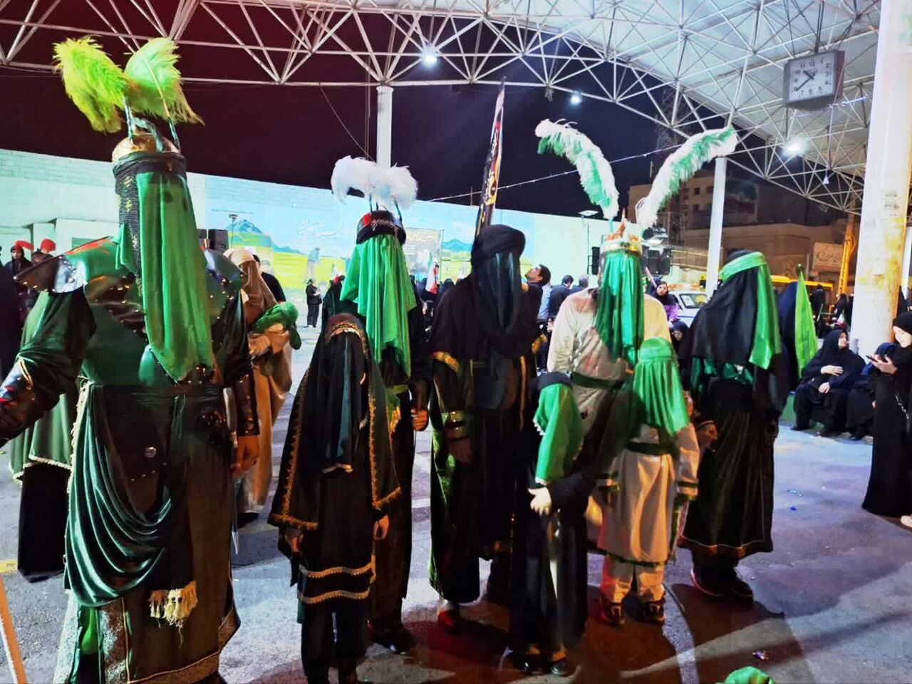 تجلی حماسه عاشورا در قاب هنرمندان ساوجی
