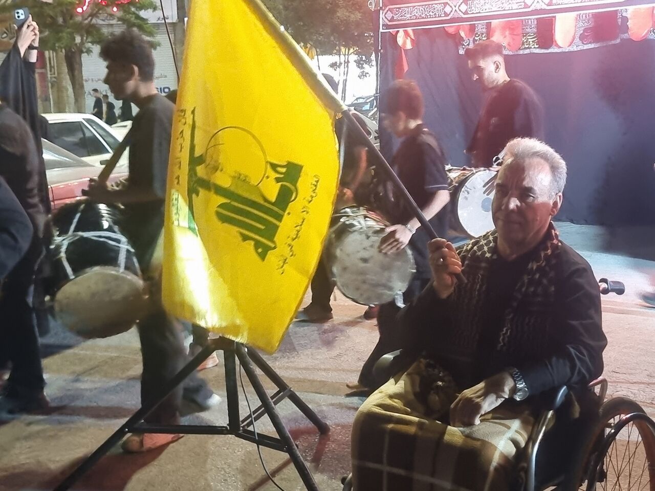 هم نوایی همدانی ها با مکتب امام حسین (ع) و حمایت از جبهه مقاومت