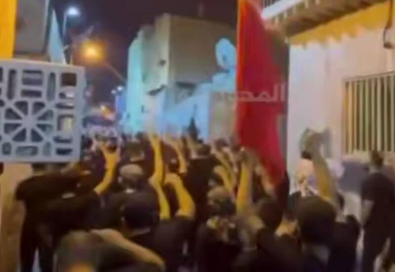 فیلم/ اعلام انزجار شیعیان بحرین نسبت به آل خلیفه، آمریکا و اسرائیل