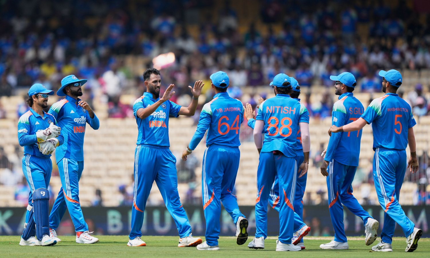 Ind vs Afg ODI 3: Prasidh پنج ویکت می گیرد، افغانستان را به 218 محدود می کند.