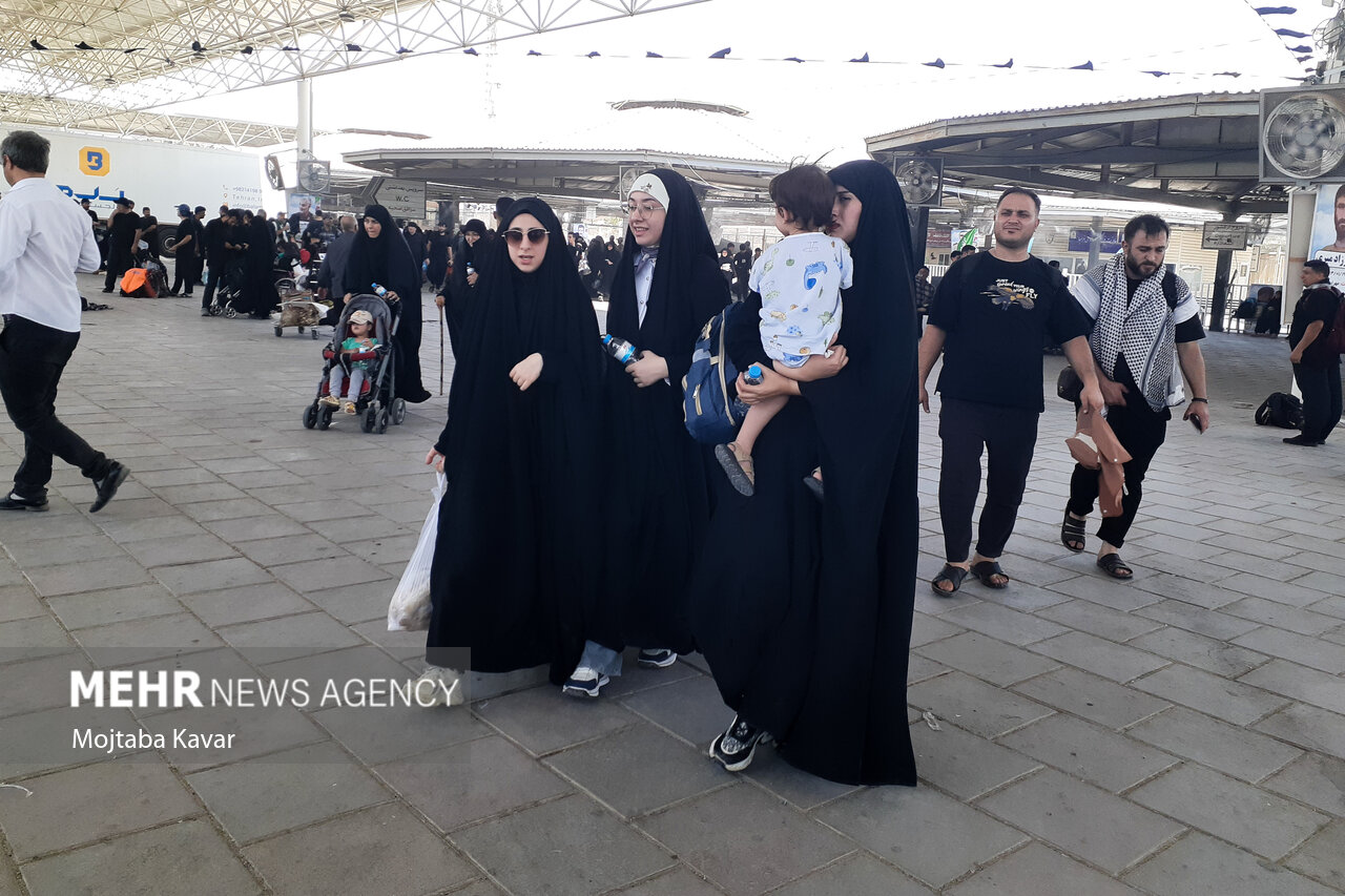 افزایش ۲۱ درصدی تردد زوار از مرز مهران