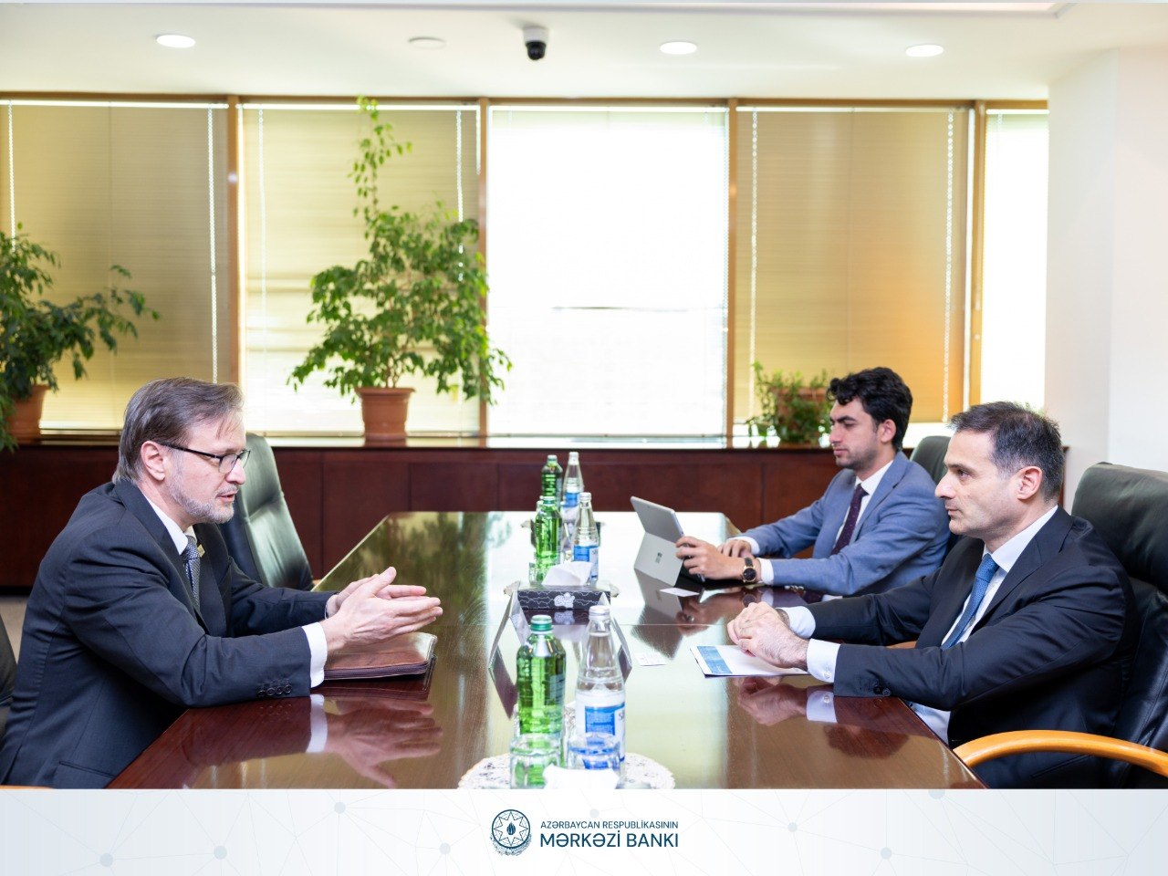 بانک مرکزی آذربایجان و IFSB در مورد چشم انداز همکاری استراتژیک گفتگو کردند (عکس)