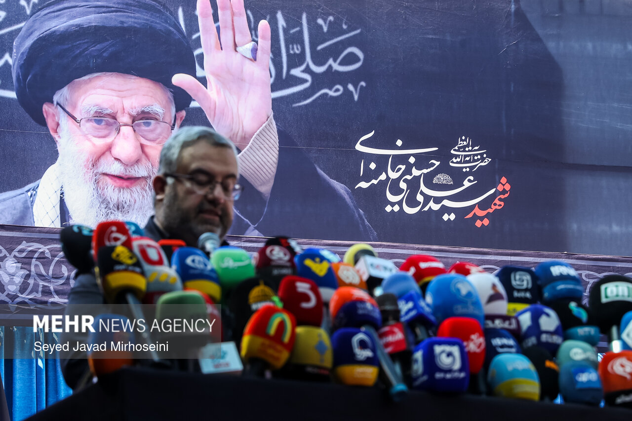 نشست خبری سخنگوی ستاد بزرگداشت رهبر شهید انقلاب