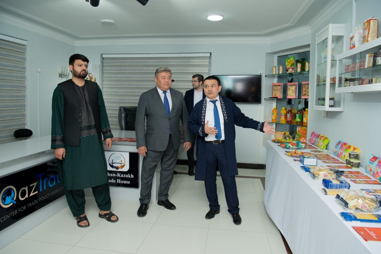 قزاقستان خانه تجارت را در کابل افغانستان افتتاح کرد