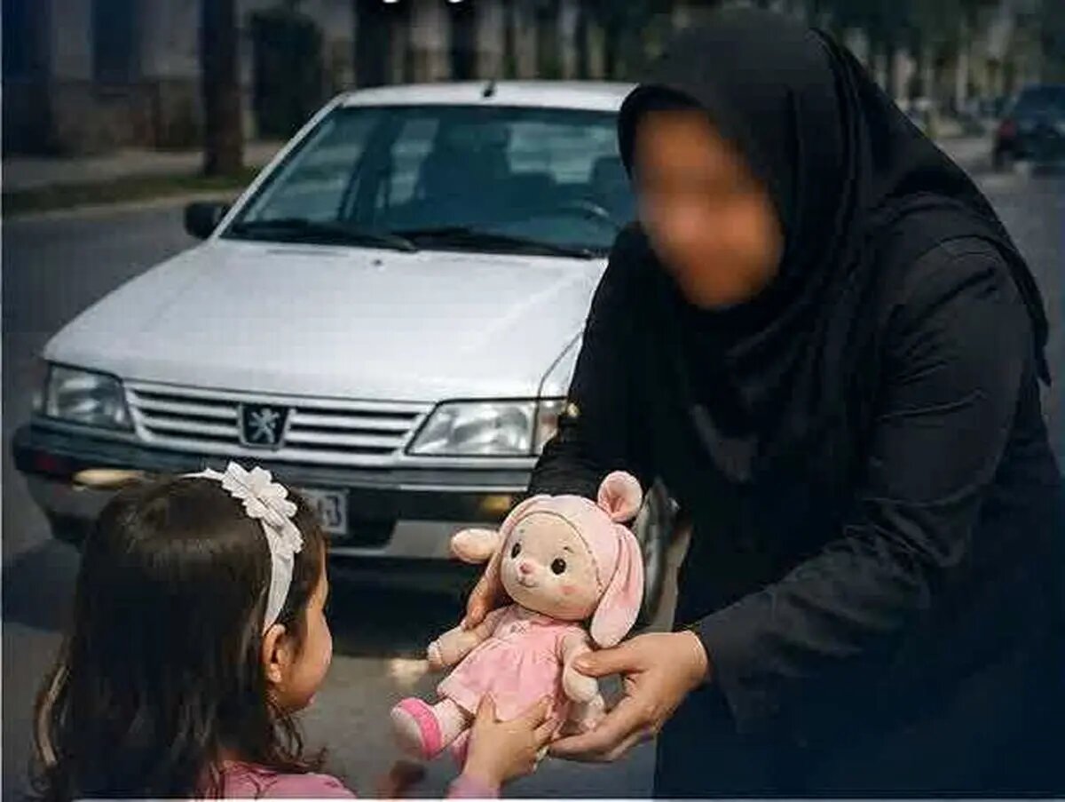 ترفند ۲ زن برای سرقت از یک کودک