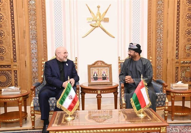 قالیباف وارد عمان شد