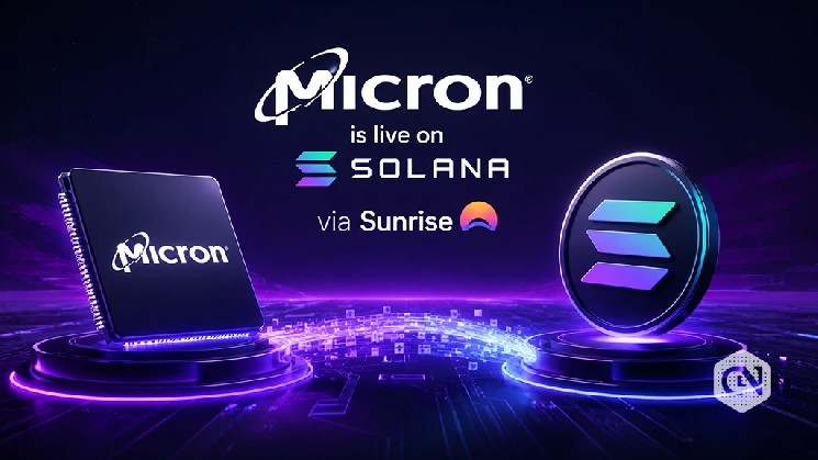 سهام Tokenized Micron Tech در Solana از طریق Sunrise فعال می شود