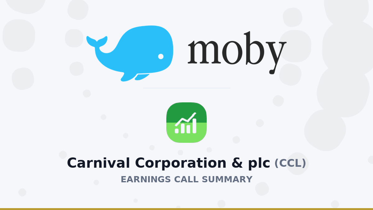 خلاصه فراخوان درآمدهای Carnival Corporation & plc Q2 2026