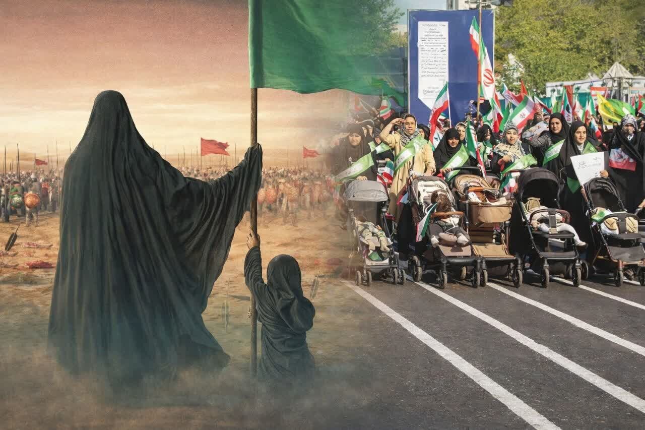 طلوع خورشید از خیمههای سوخته؛ تداوم نقشآفرینی زنان از زینب کبری تا افقهای انقلاب و ظهور