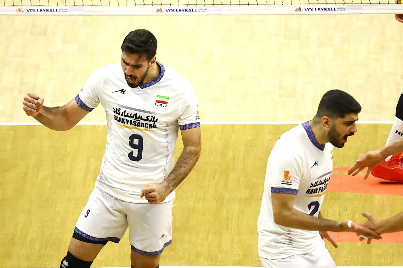 طلسم شکست؛ اولین ست تیم ملی والیبال ایران مقابل فرانسه بعد از 8 سال!