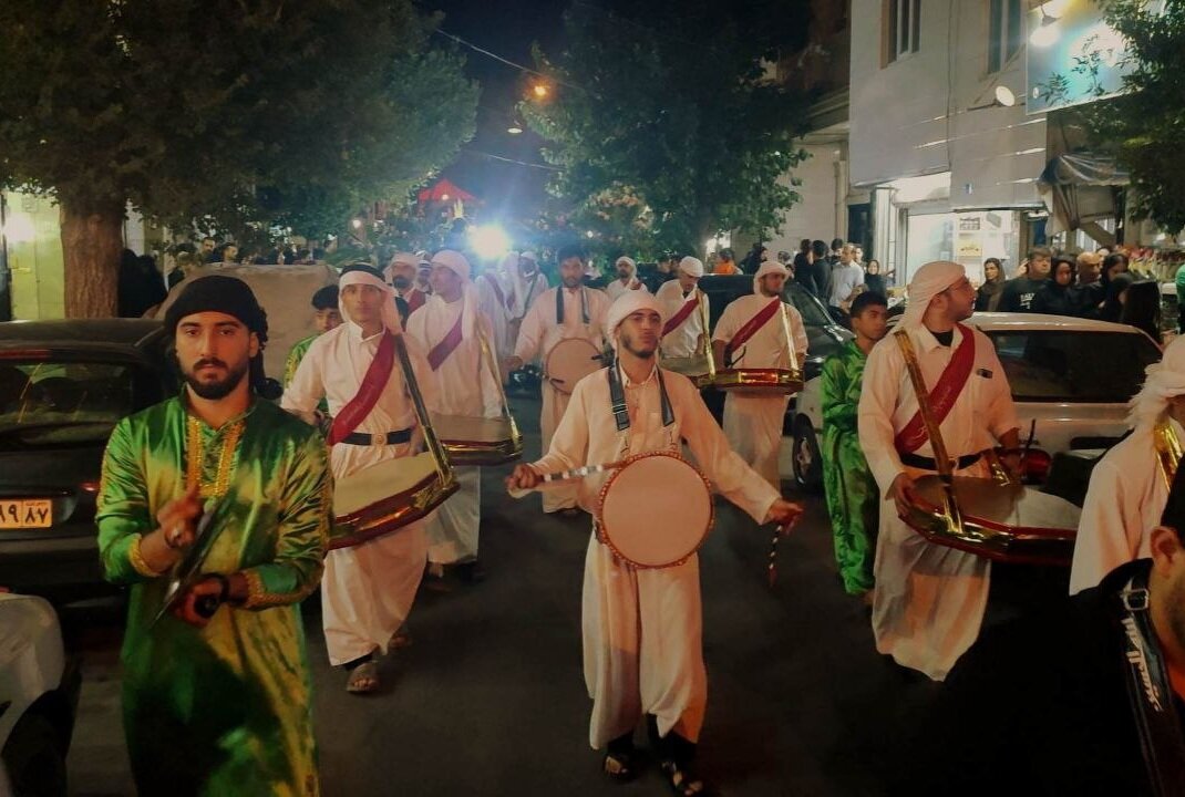 قرچک در خیمه عزای حسین(ع)