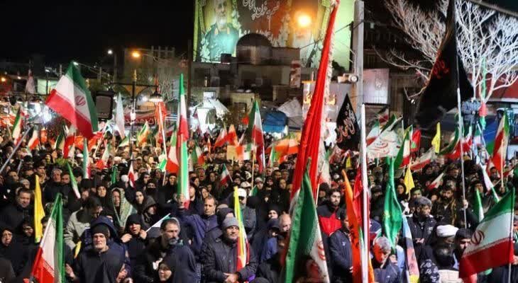 آیین شب عاشورای حسینی در شهر زادگاه   بنیانگذار جمهوری اسلامی