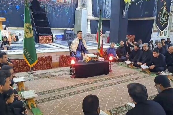 محفل انس با قرآن شب عاشورا در کاکی