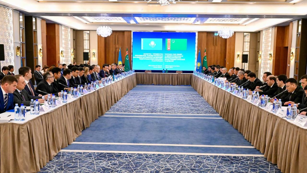 آستانه میزبان چهاردهمین نشست کمیسیون بین دولتی قزاقستان و ترکمنستان است
