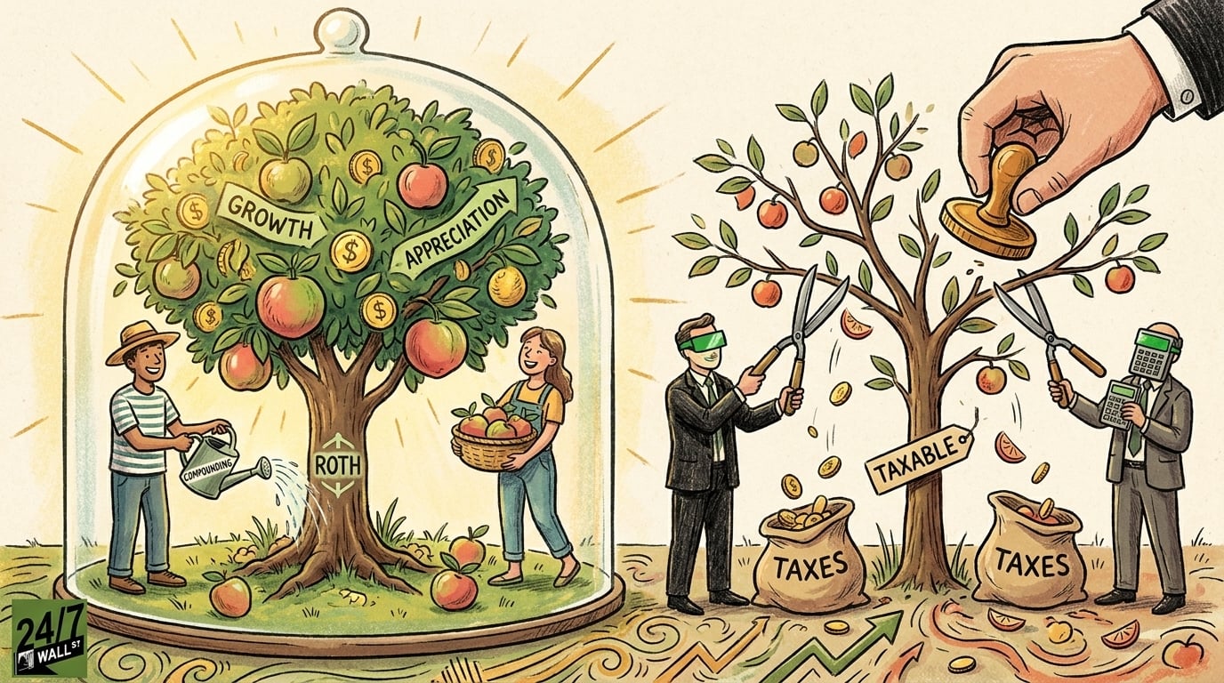 موردی برای برگزاری QQQM در Roth IRA